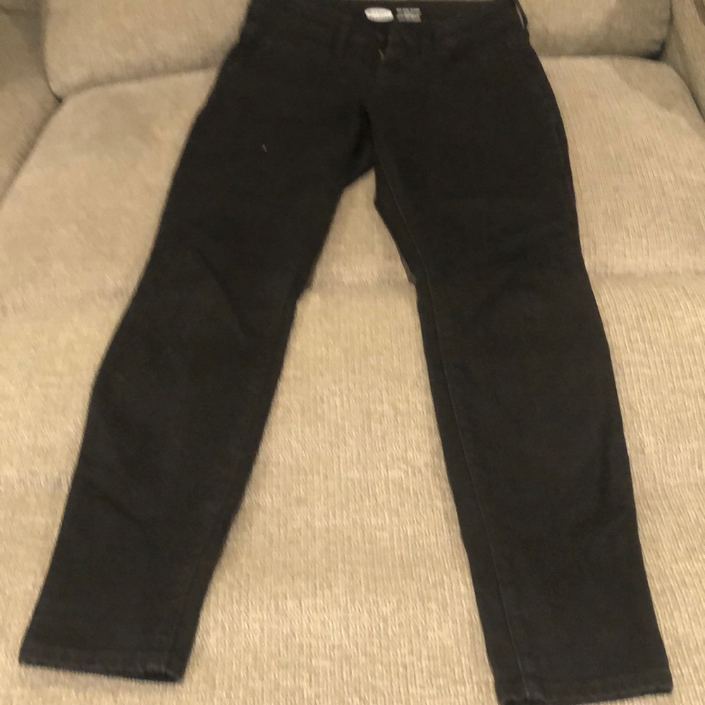 Black old navy skinny jeans
